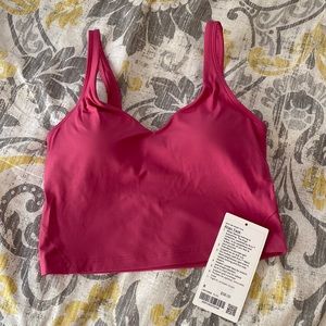 Lululemon Align Tank Pink Lychee color sz 8